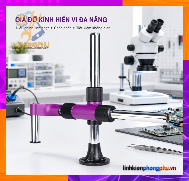 Arm Luban Tay đở Kính Hiển Vi Luban