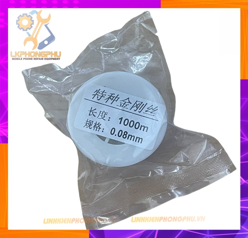 Dây cắt kính Từ 0.03mm -> 0.08mm-1000m 
