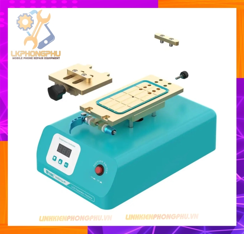 Bàn nhiệt cắt kính nguyên cây 360° UYUE 948Max New