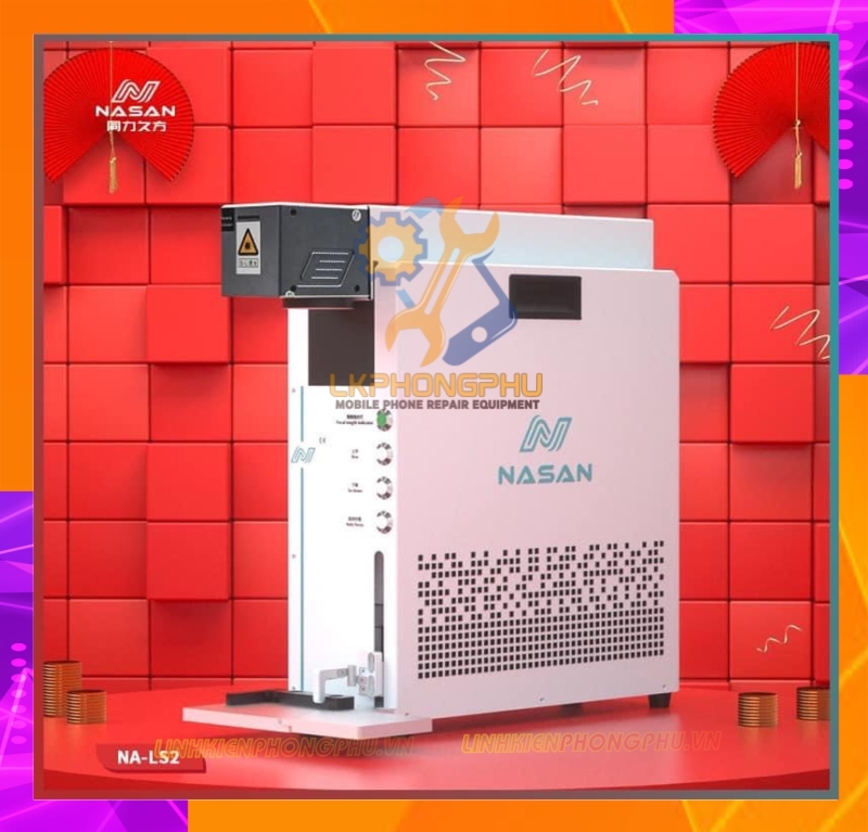 Máy Laser bắn lưng iPhone Nasan NA-LS2 CS20W 