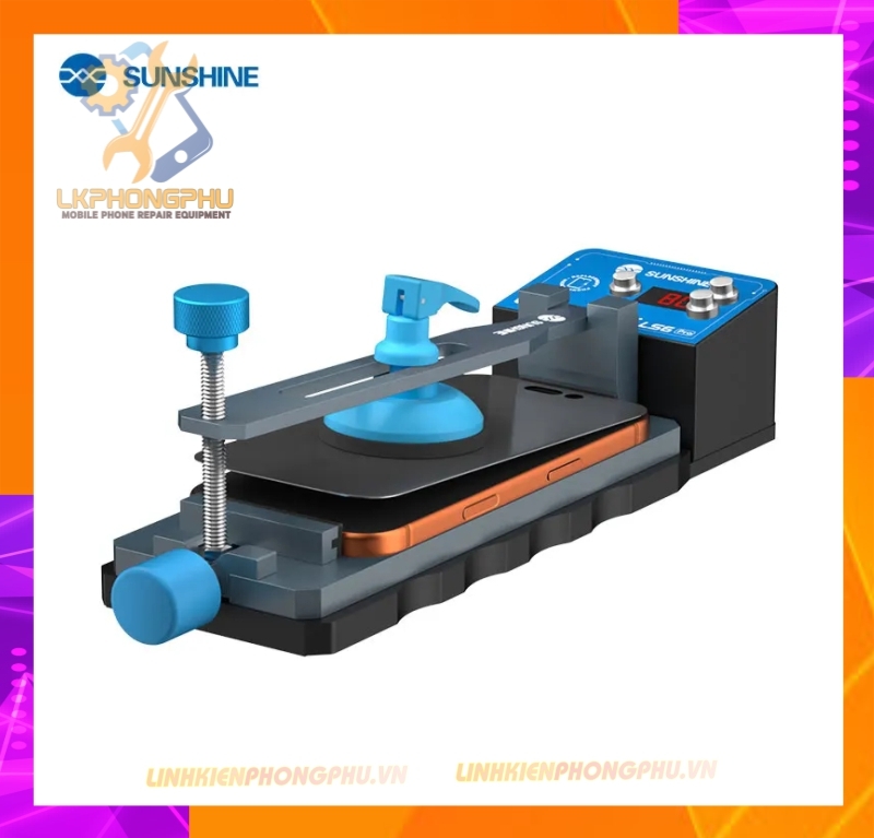 Đế Kẹp Gia Nhiệt Tháo Màn Hình Sunshine LS6 Pro nóng lạnh 0°-80°C