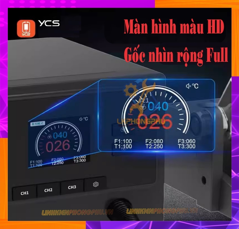Máy Khò YCS - R1 : 1000W New 2024