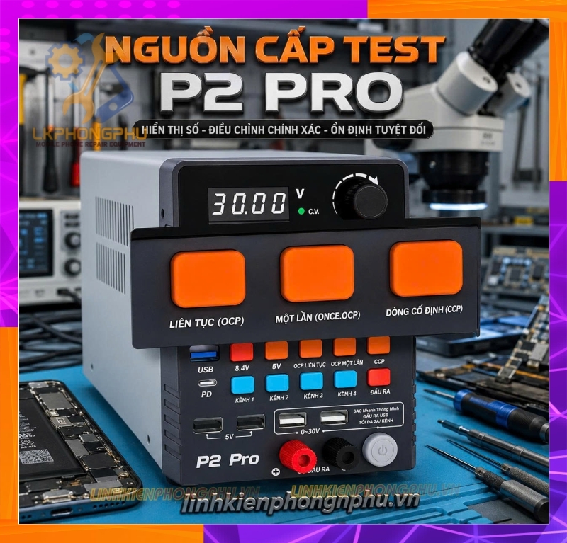 Máy cấp nguồn thông minh SUNSHINE P2 Pro (30V - 5A / 330W)
