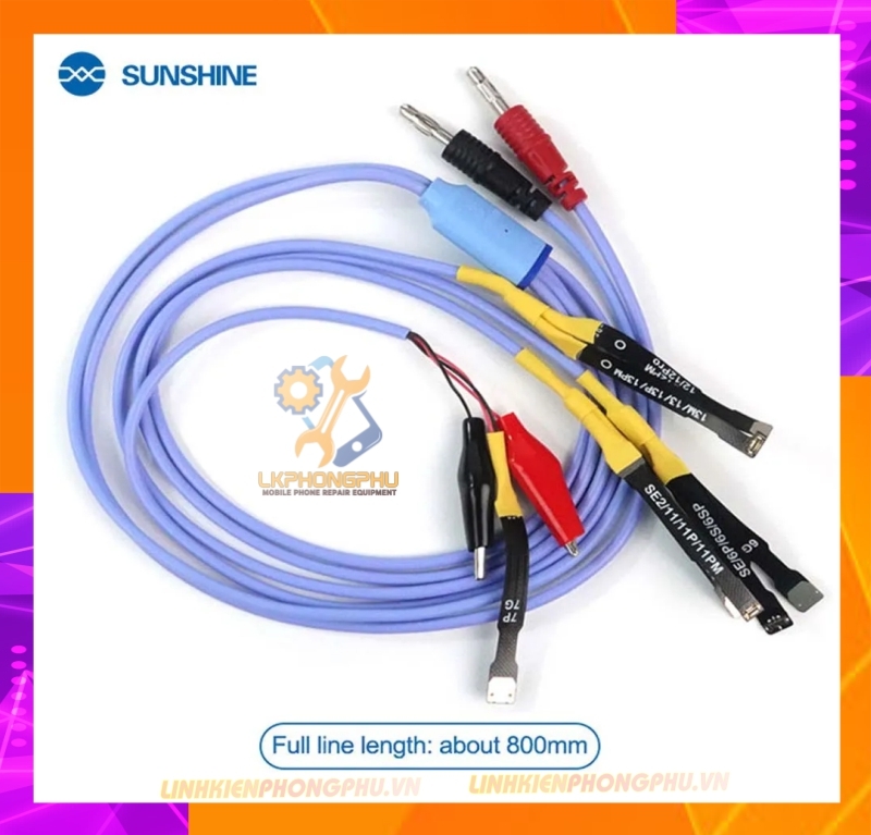Dây cấp nguồn iPhone 6G - 14ProMax Sunshine SS-908B