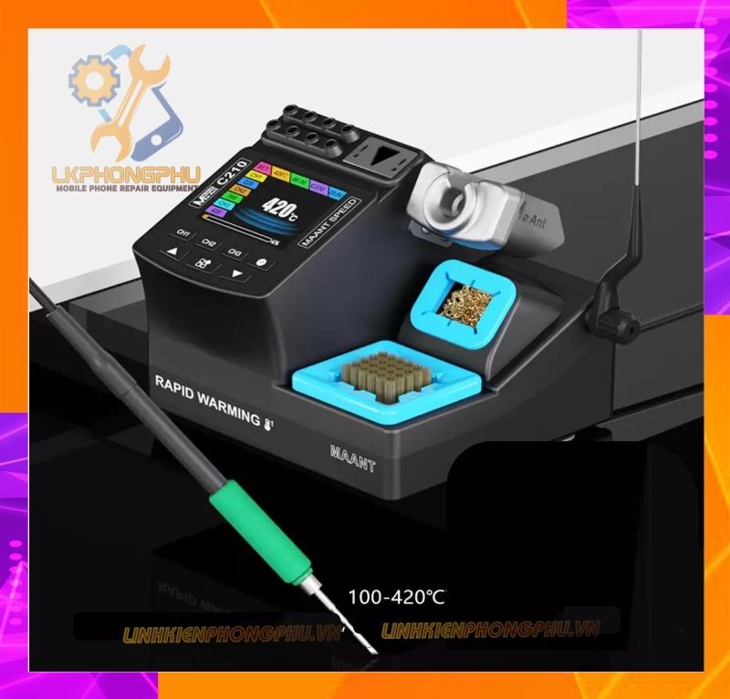Máy Hàn MaAnt Speed C210 200W (tay hàn tuỳ chọn C210/C115/C245)