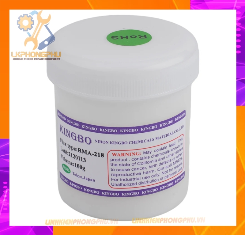 Mỡ hàn Kingbo RMA-218:100g