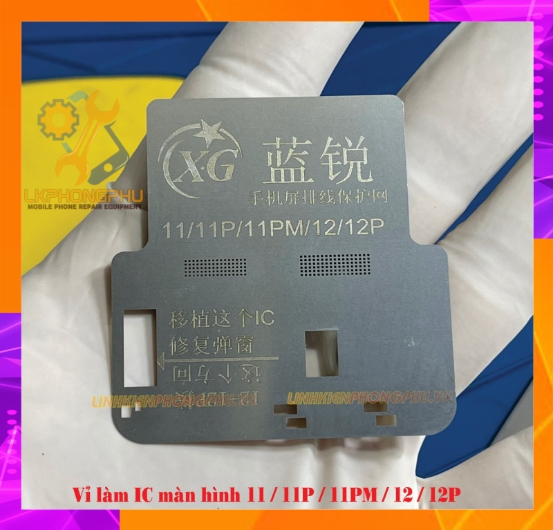 Vỉ làm IC màn hình iPhone 2 in 1 Từ 11-13ProMax ( Bộ 3 vỉ )