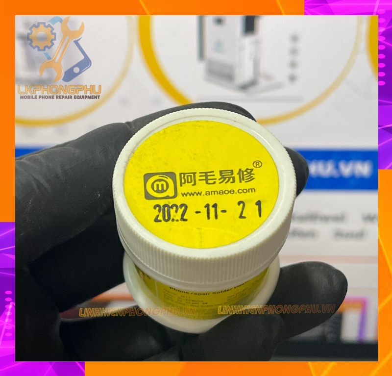 Chì làm chân IC Amaoe 138° - 183° -  190° - 217°