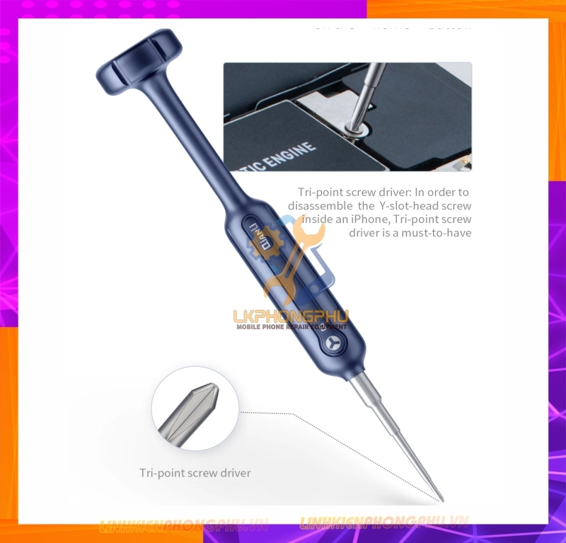 Tuavit Qianli 2D Flying Fish Screwdriver
