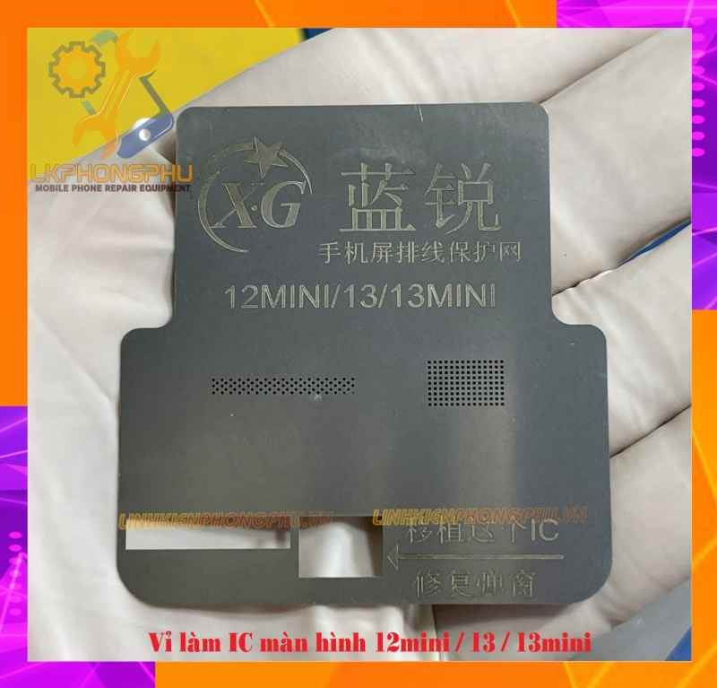 Vỉ làm IC màn hình iPhone 2 in 1 Từ 11-13ProMax ( Bộ 3 vỉ )