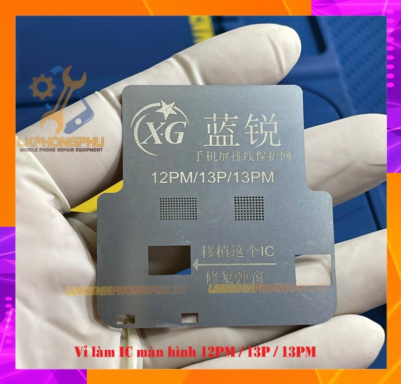 Vỉ làm IC màn hình iPhone 2 in 1 Từ 11-13ProMax ( Bộ 3 vỉ )