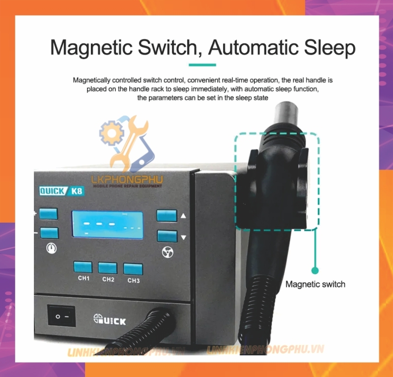 Máy Khò Quick K8 CS1000W