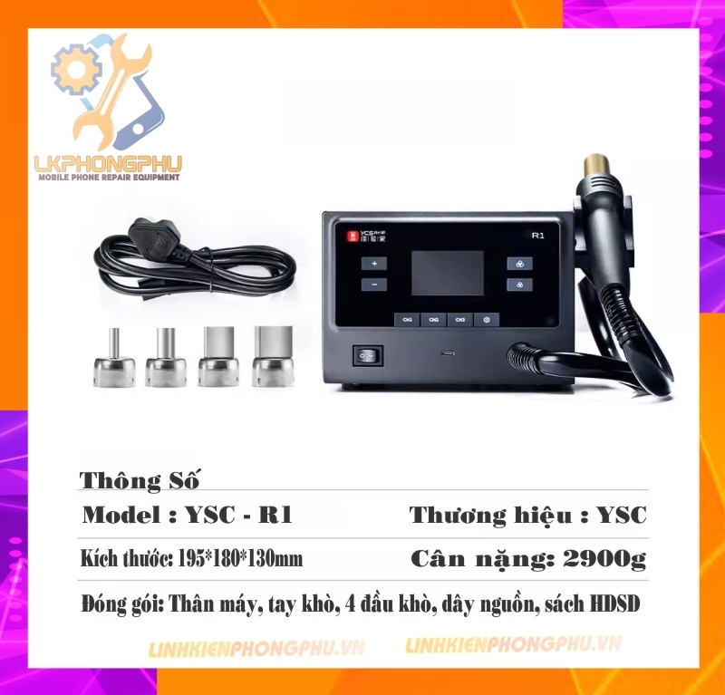 Máy Khò YCS - R1 : 1000W New 2024