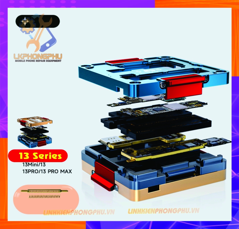 Đế Test Main XZZ (XinZhiZao) Full Series X-16Pro Max