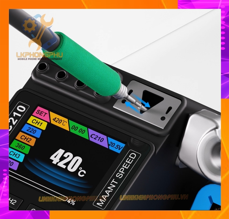 Máy Hàn MaAnt Speed C210 200W (tay hàn tuỳ chọn C210/C115/C245)