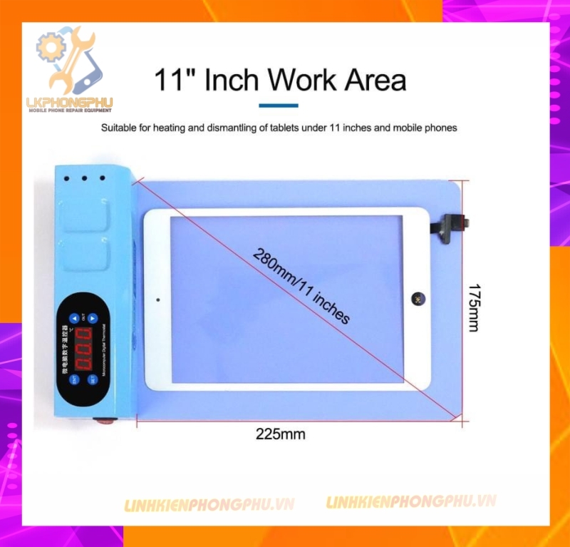 Thảm nhiệt Sunshine S-918E 17cm x 22.5cm