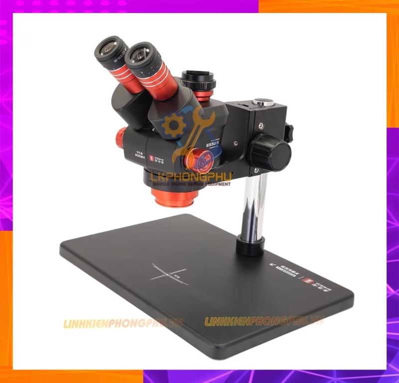Kính hiển vi 3 mắt YCS 6558X ( Full Phụ Kiện ) - Chưa Kèm Cam