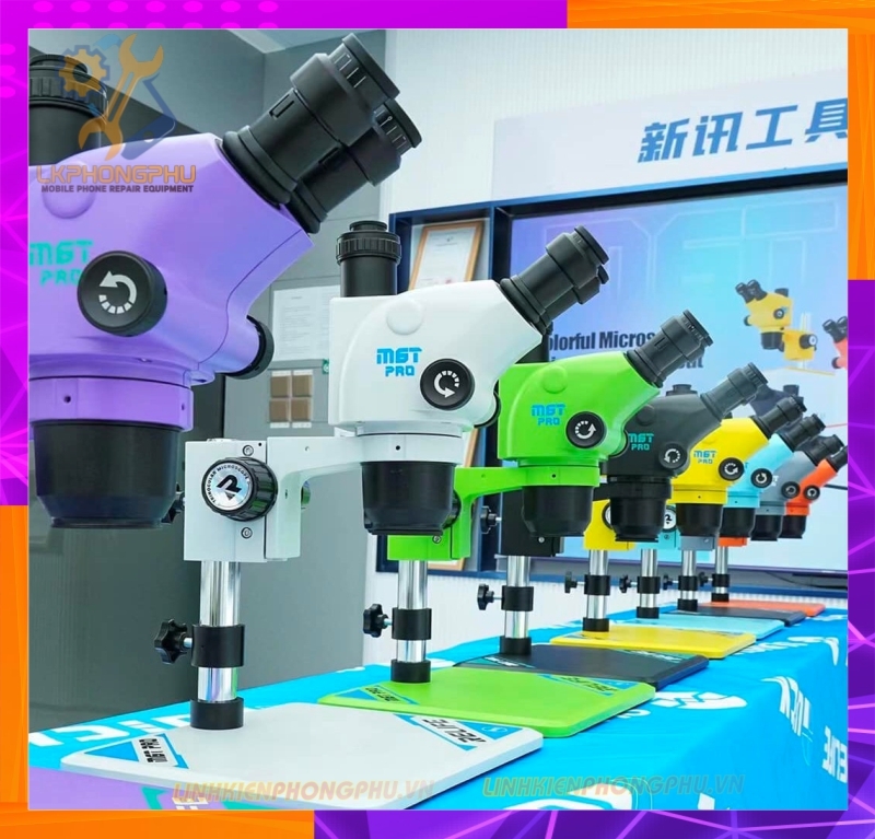 Kính Hiển Vi 3 Mắt Relife M6T Pro - B11 - Zoom 6.5-65X - Full 8 Màu New Hot 2024 by Sunshine