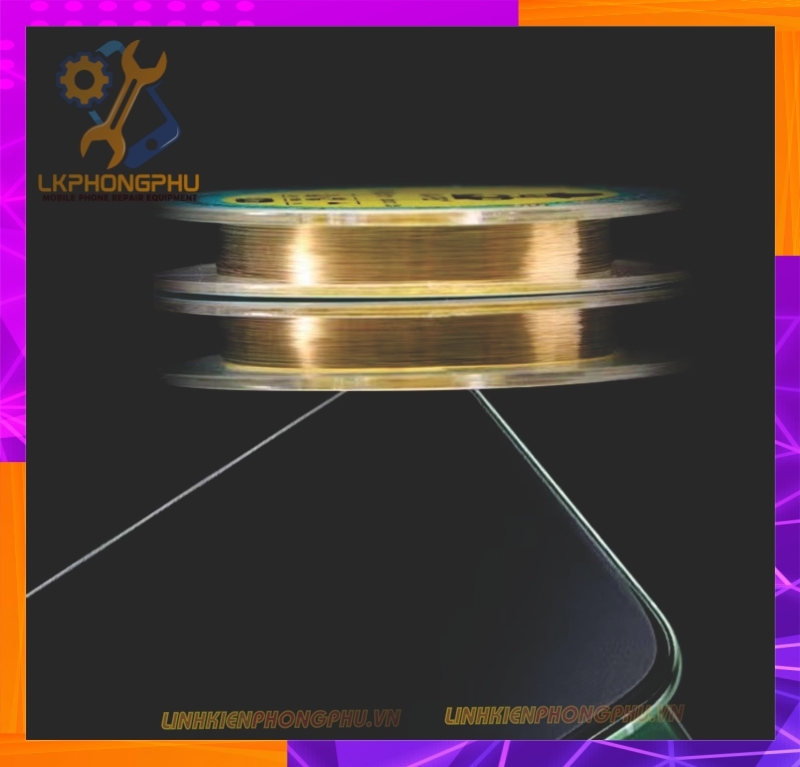 Dây cắt kính Từ 0.02mm -> 0.08mm-100m