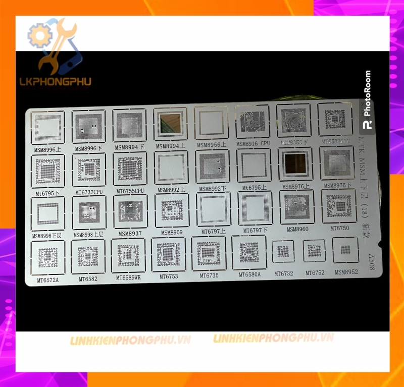 Vỉ làm chân IC đa năng Tất cả các dòng Android MTK - MSM.... 