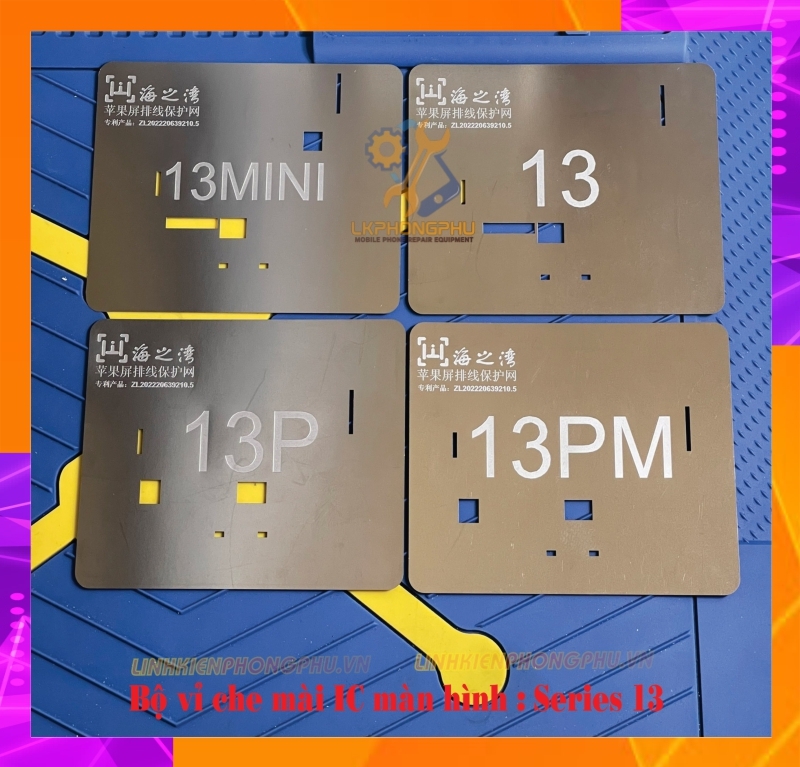 Vỉ che mài IC màn hình iPhone Từ 11-13ProMax