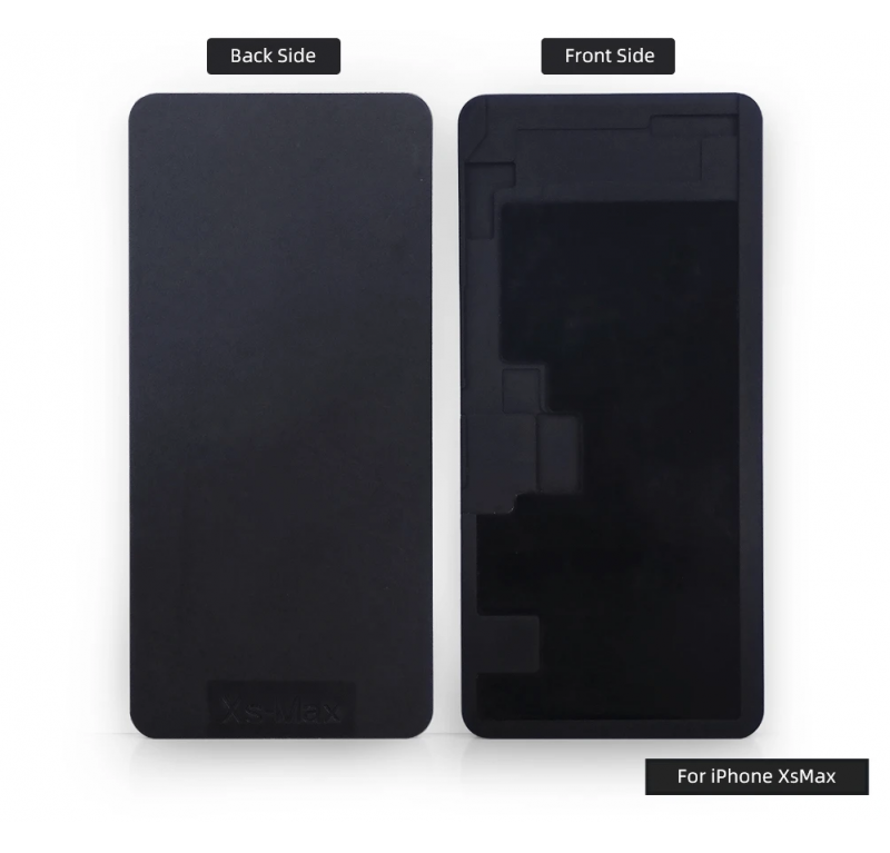 Đế Cao Su đen dày ép kính màn hình IP : X - 12Pro Max