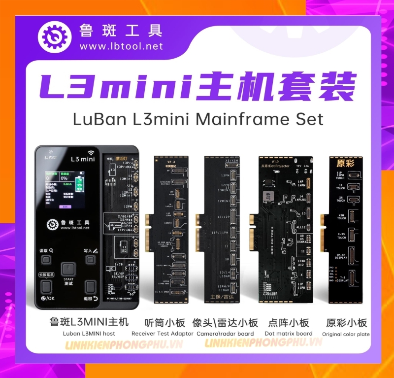 Mạch Fix Pin Luban L3mini 6G - 13ProMax