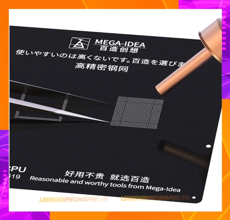 Vỉ làm chân IC iPhone Qianli Mega Idea Từ 7G - 14Promax