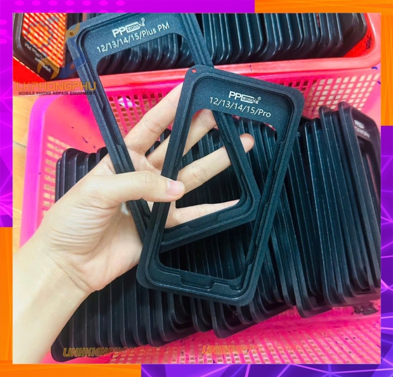 Khuôn Vô Ron Chống Dính PPD WoNENg : Từ iPhone 12-15Pro Max